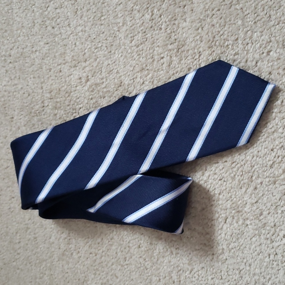 Tommy Hilfiger blue striped tie